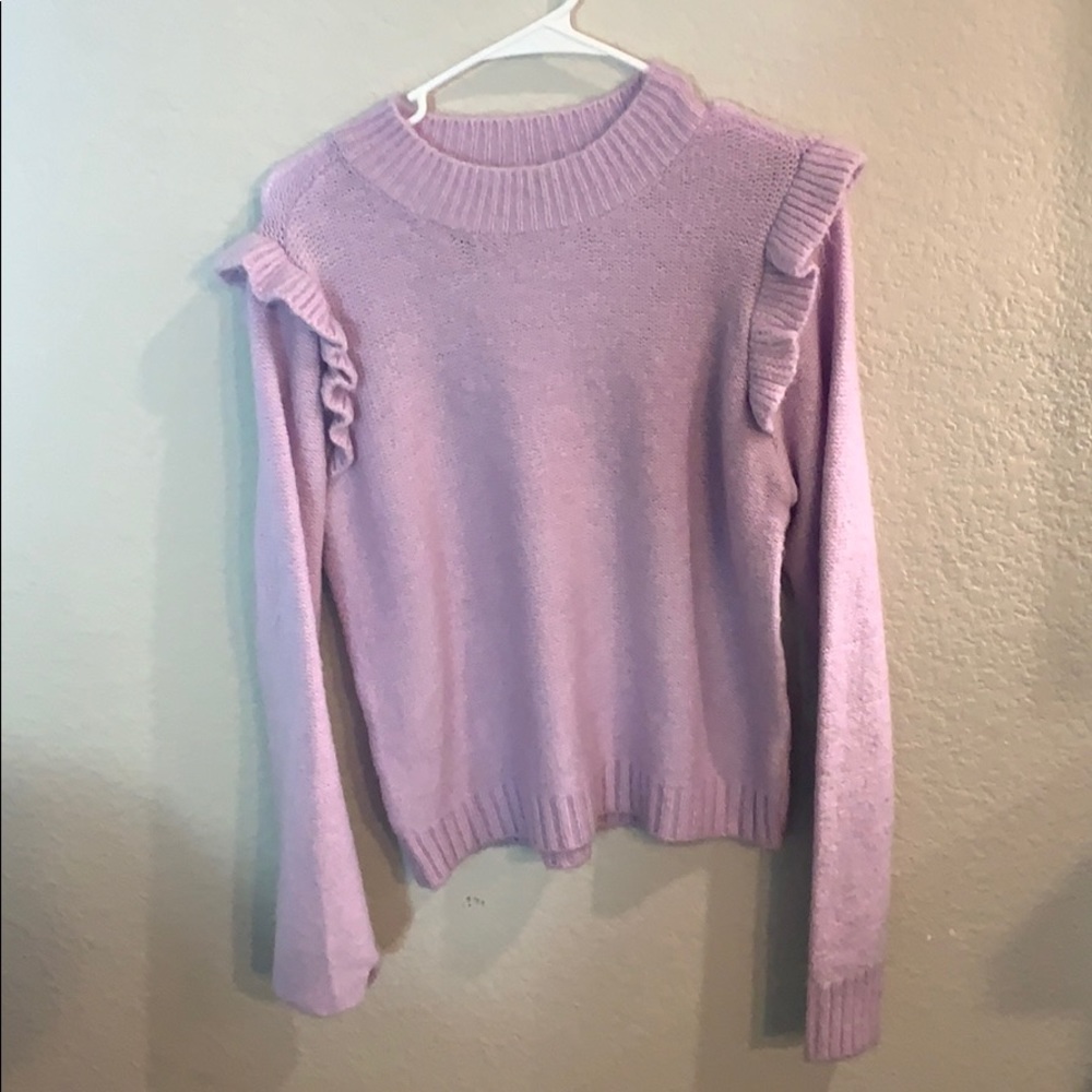 Wild fable light purple sweater